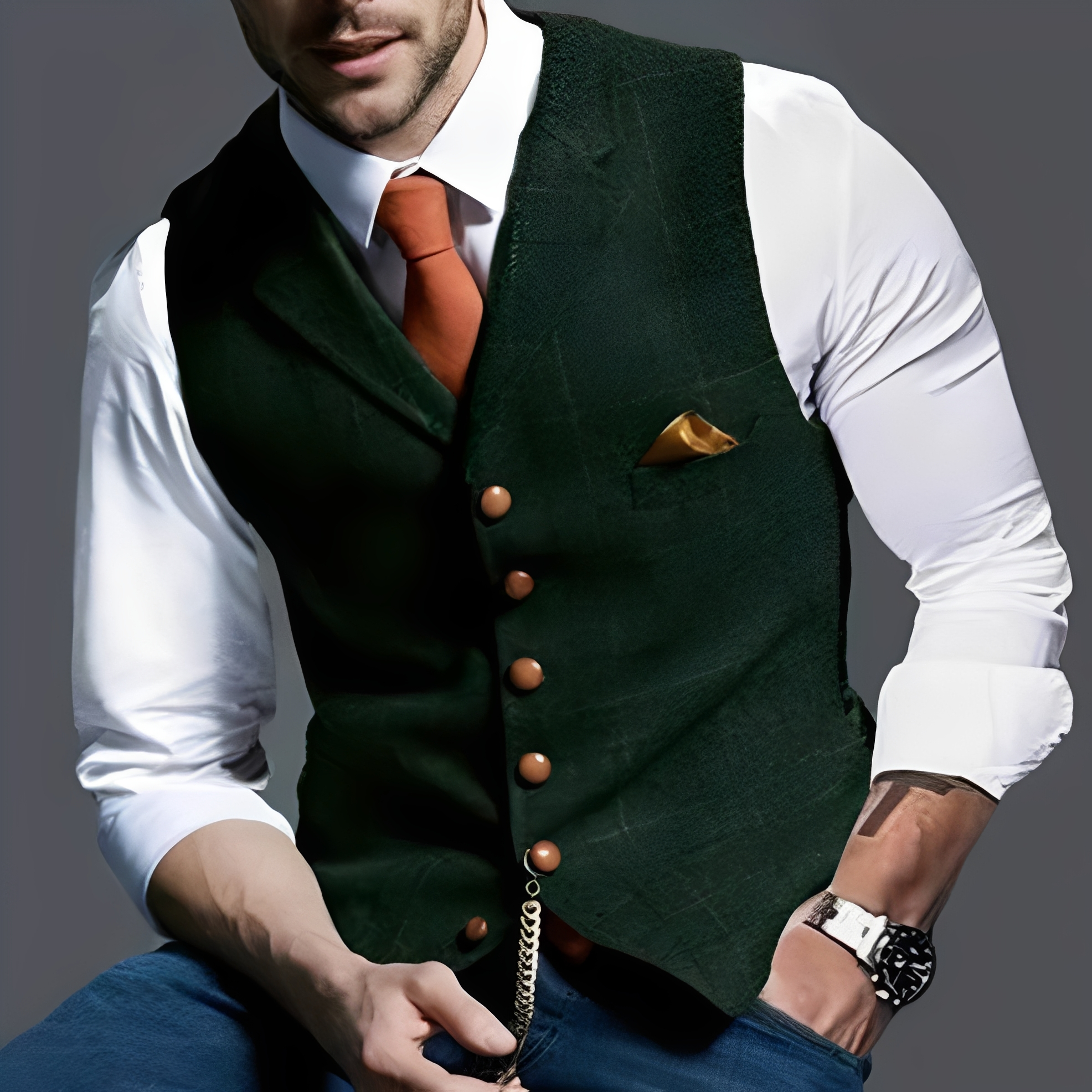 Royen - Refined and Luxurious Vest for Men