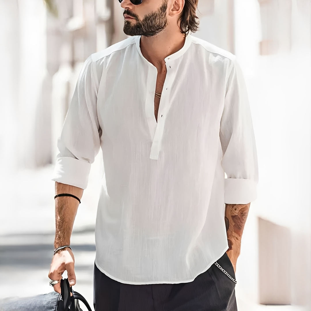 Enrico - Light and Trendy Summer Shirt for Men