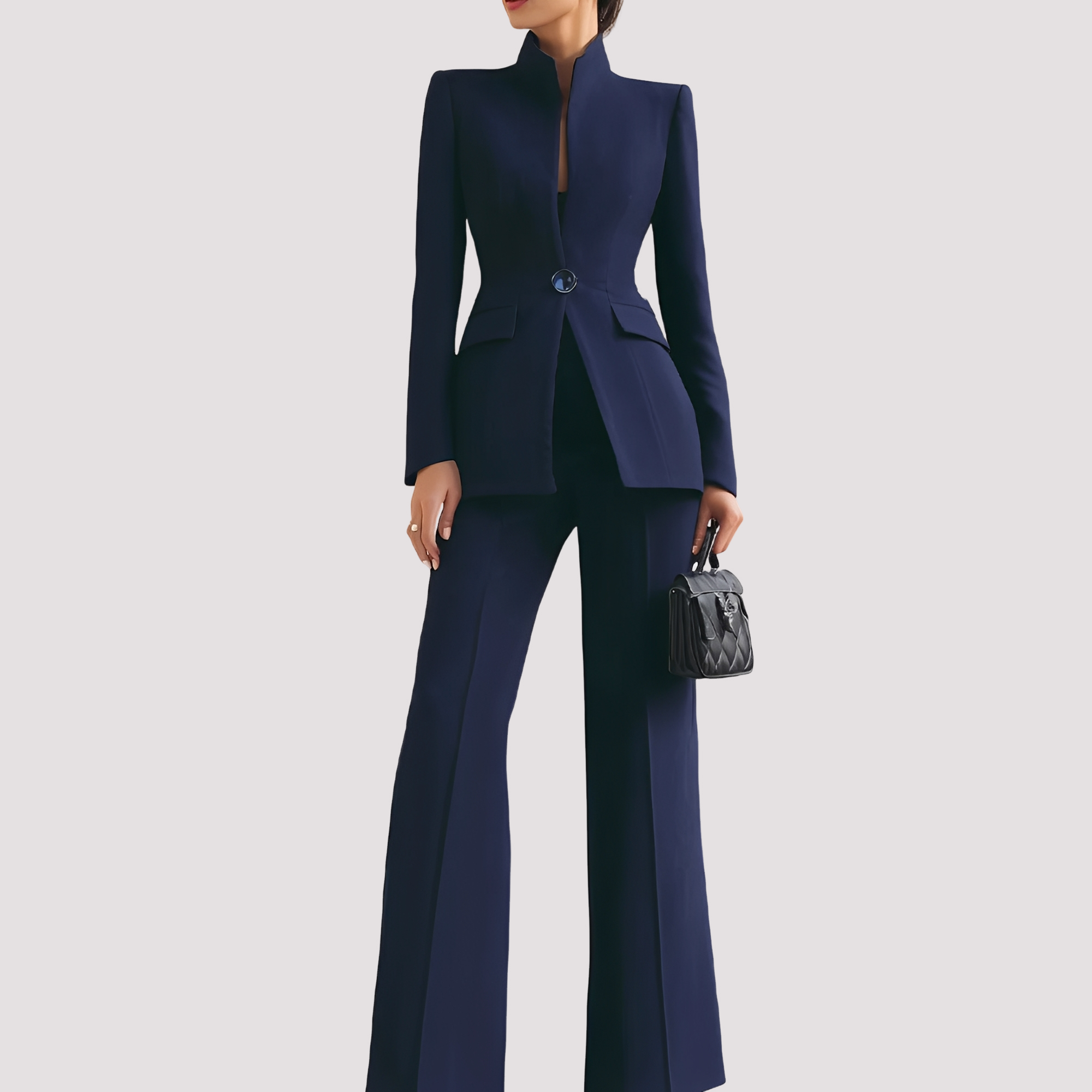 Jean - Elegant Suit Set with Single Button