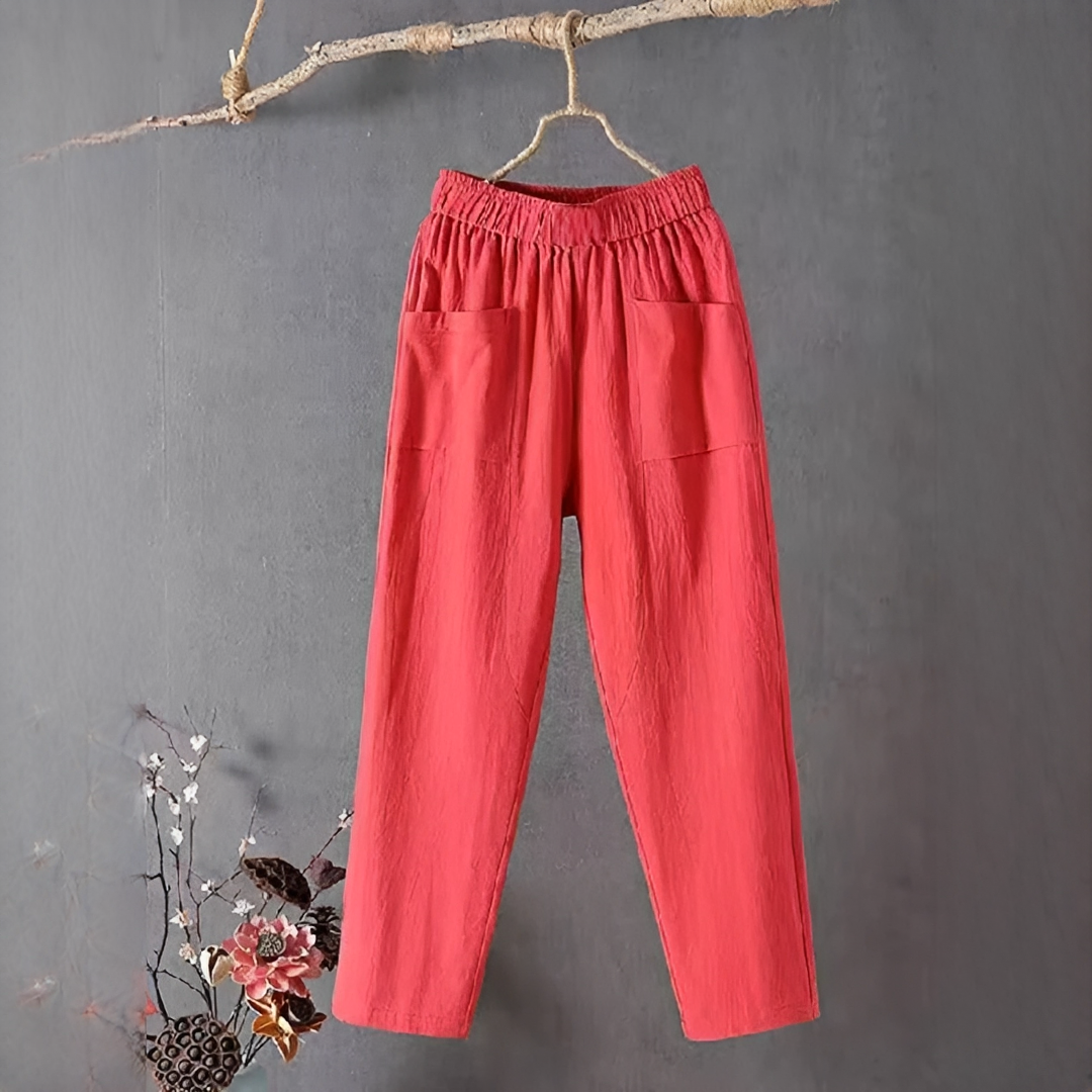 Rina - An elegant summer pants for women