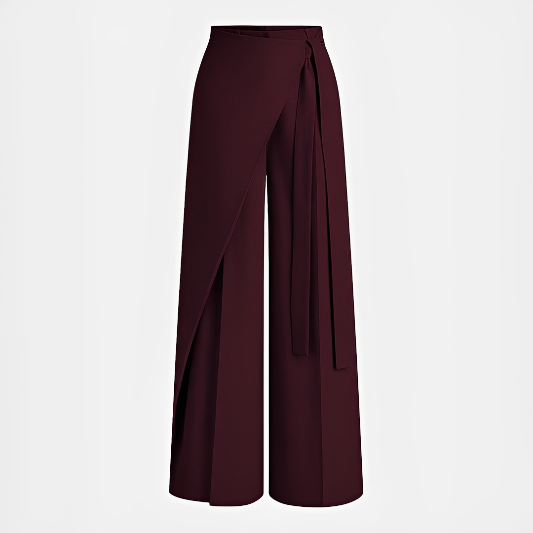 Leilani - Asymmetrical wide-leg pants