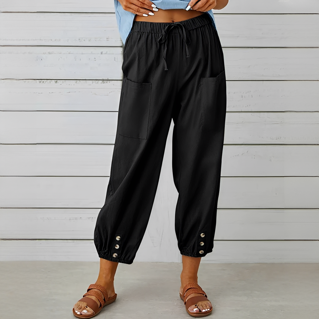 Scarlett - Relaxed Drawstring Pants