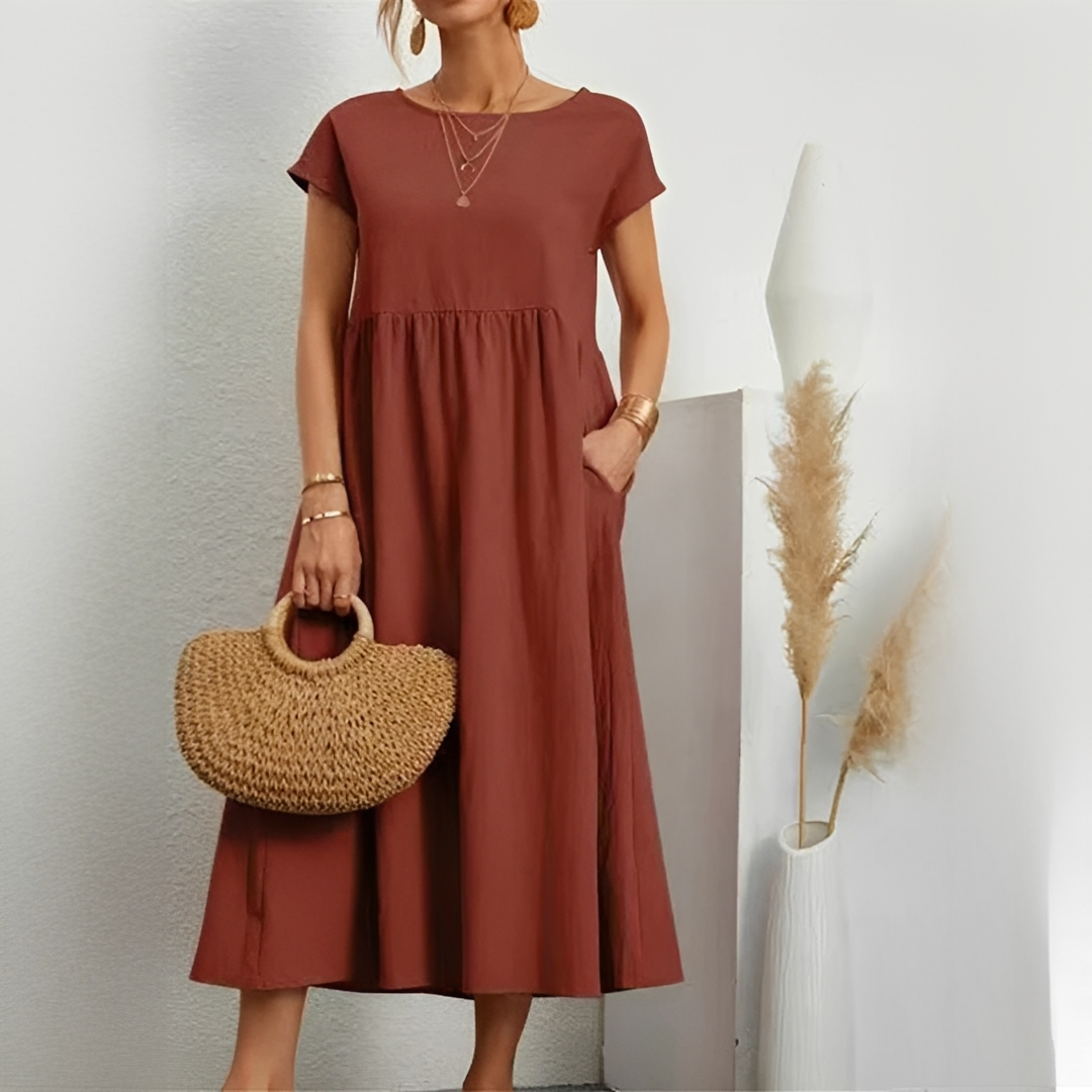 Ginovie - Fashionable Women's Summer Dress