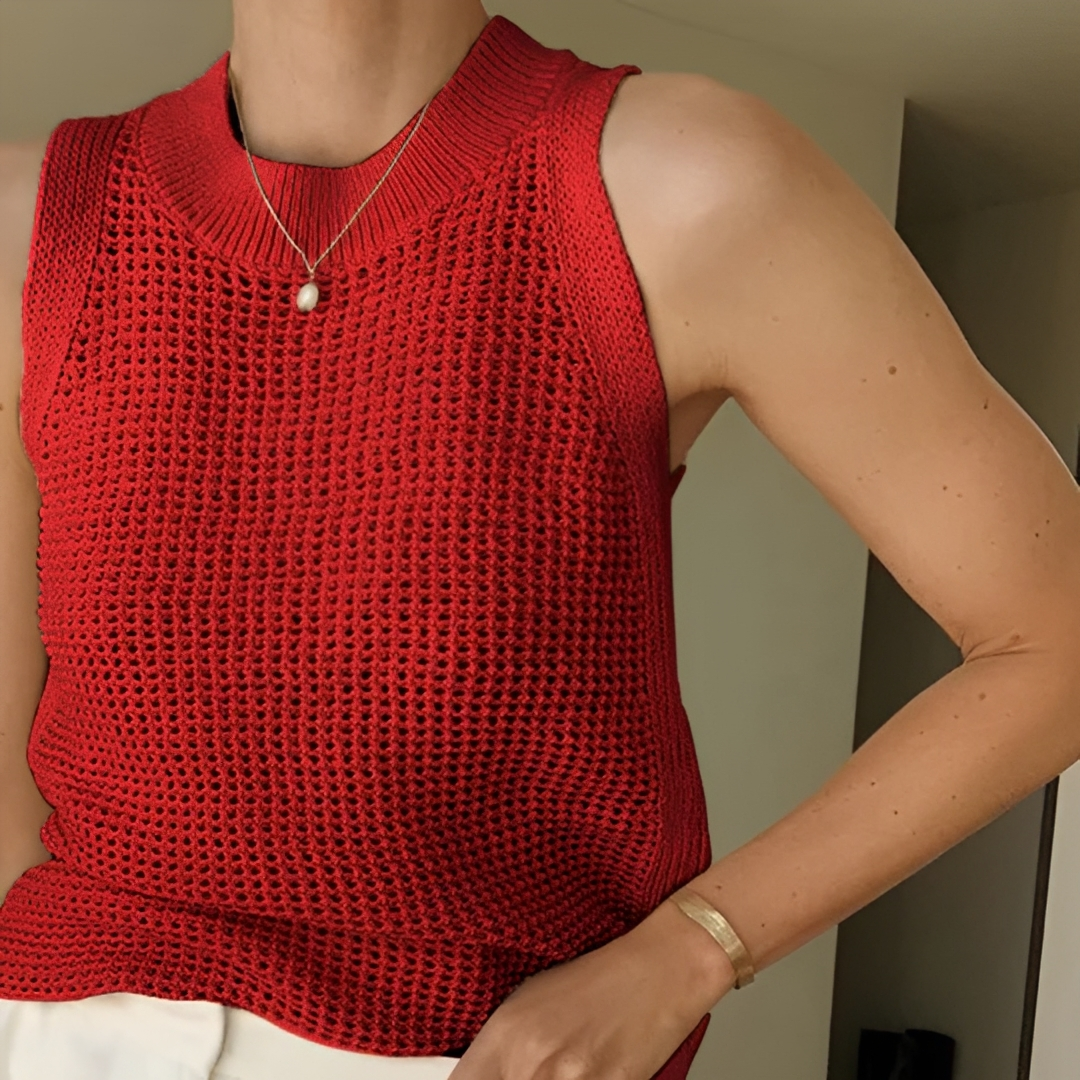 Carmilla - Elegant sleeveless tops