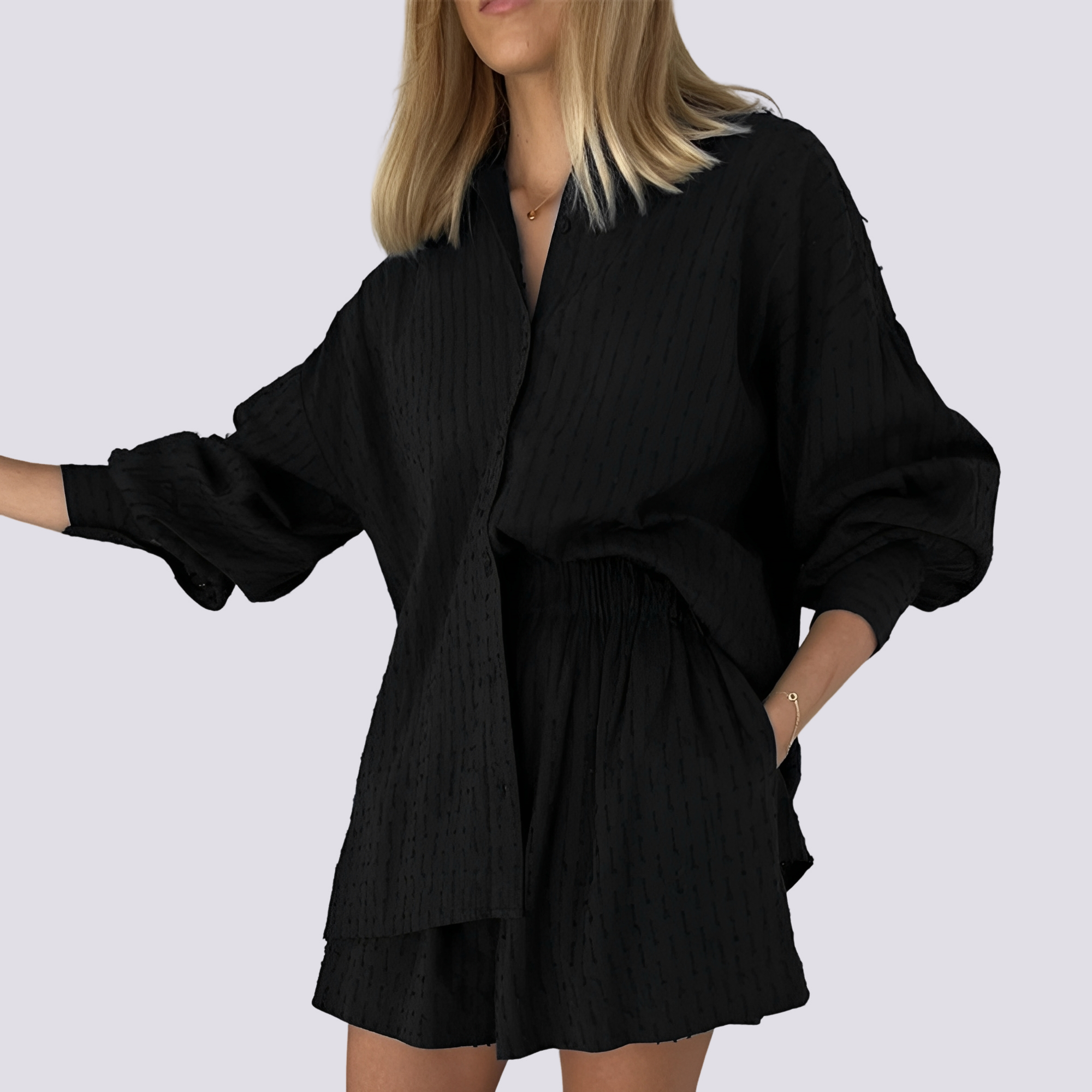 Patricia - Chic, loose two-piece set for women