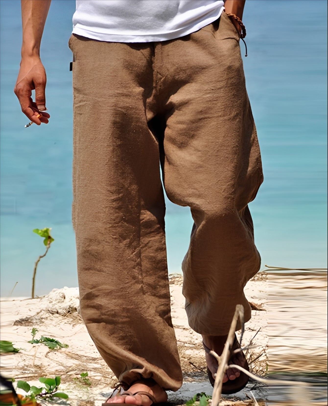 Theo - Men's Pants - Perfect for Sunny Outdoor Walks