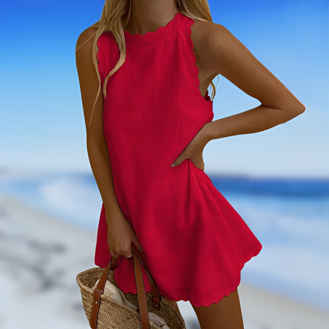 Adelle - Sleeveless trendy summer dress for women
