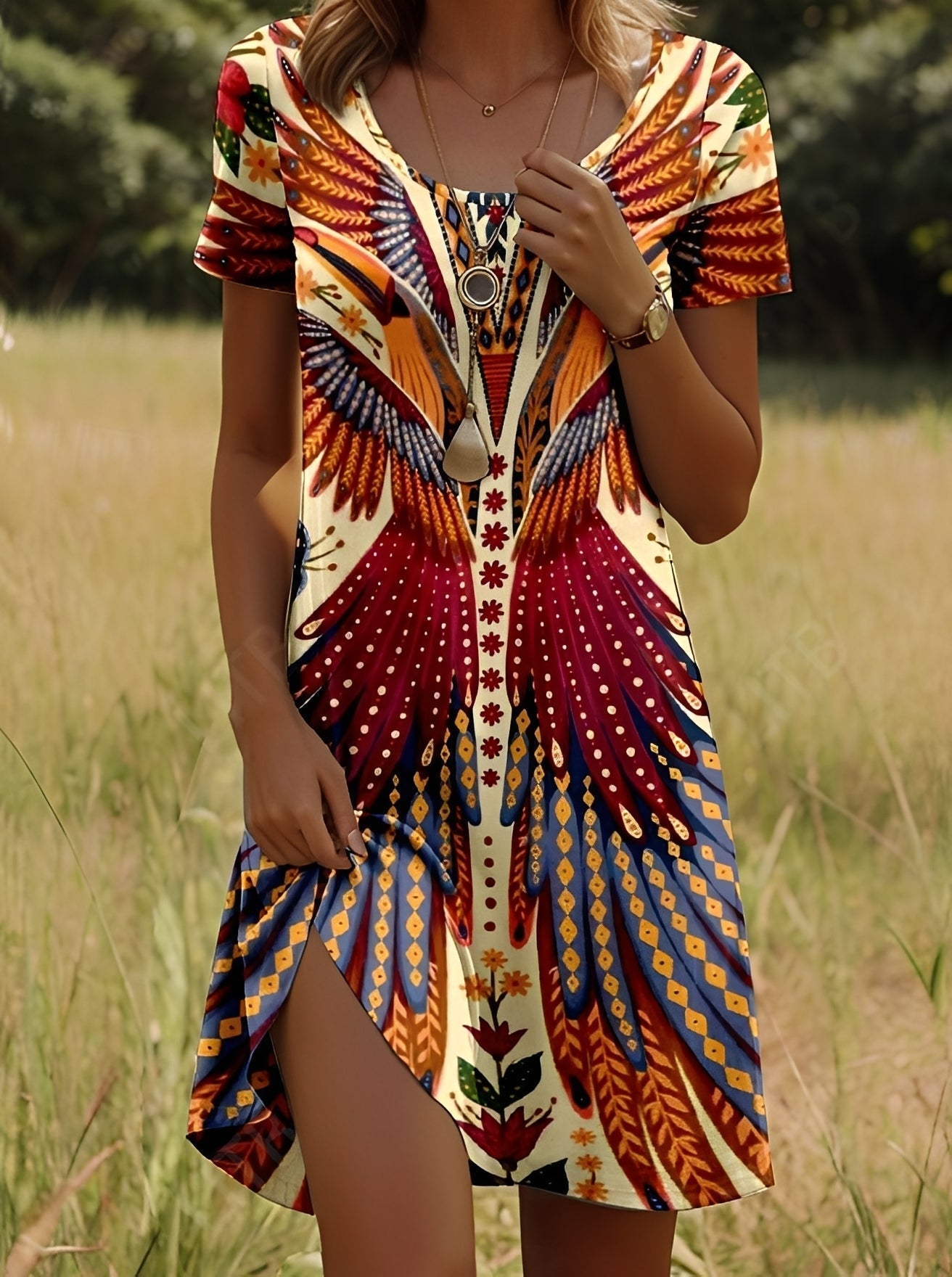 Lyssa - Stylish Printed Dress for Women
