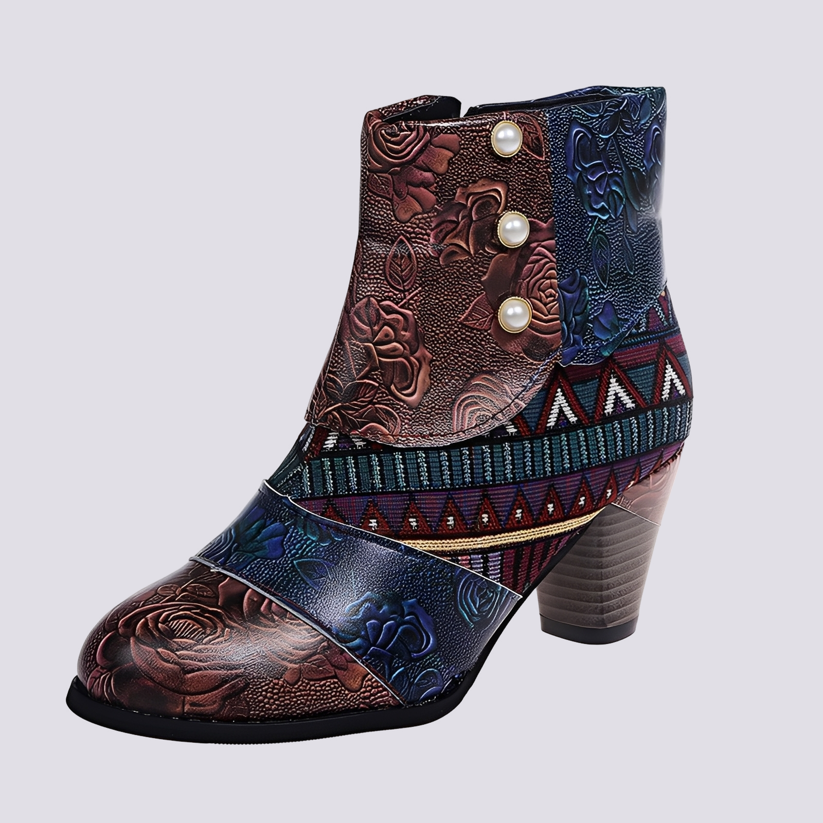 Emma - Colorful Bohemian Boots