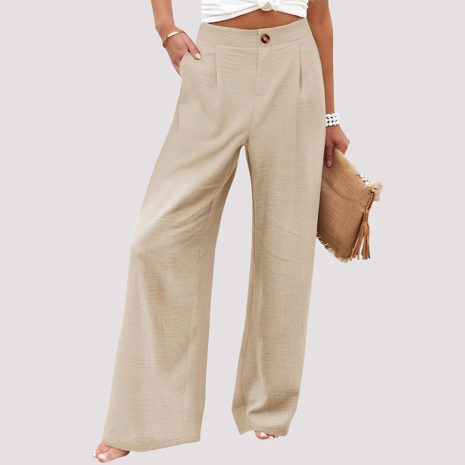 Helen - Women's casual wide-leg pants