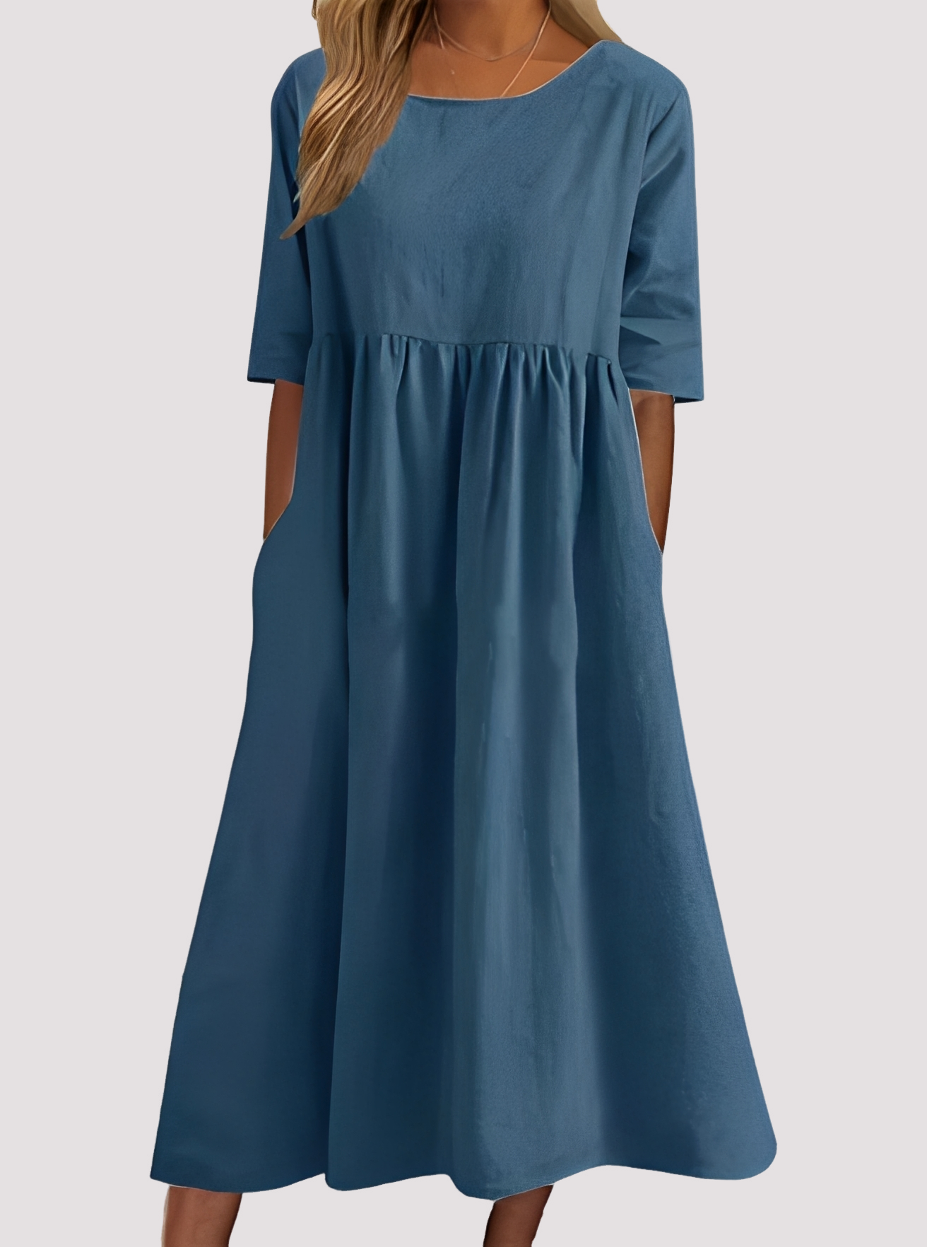 Julie - Casual Dress with Pockets for Women