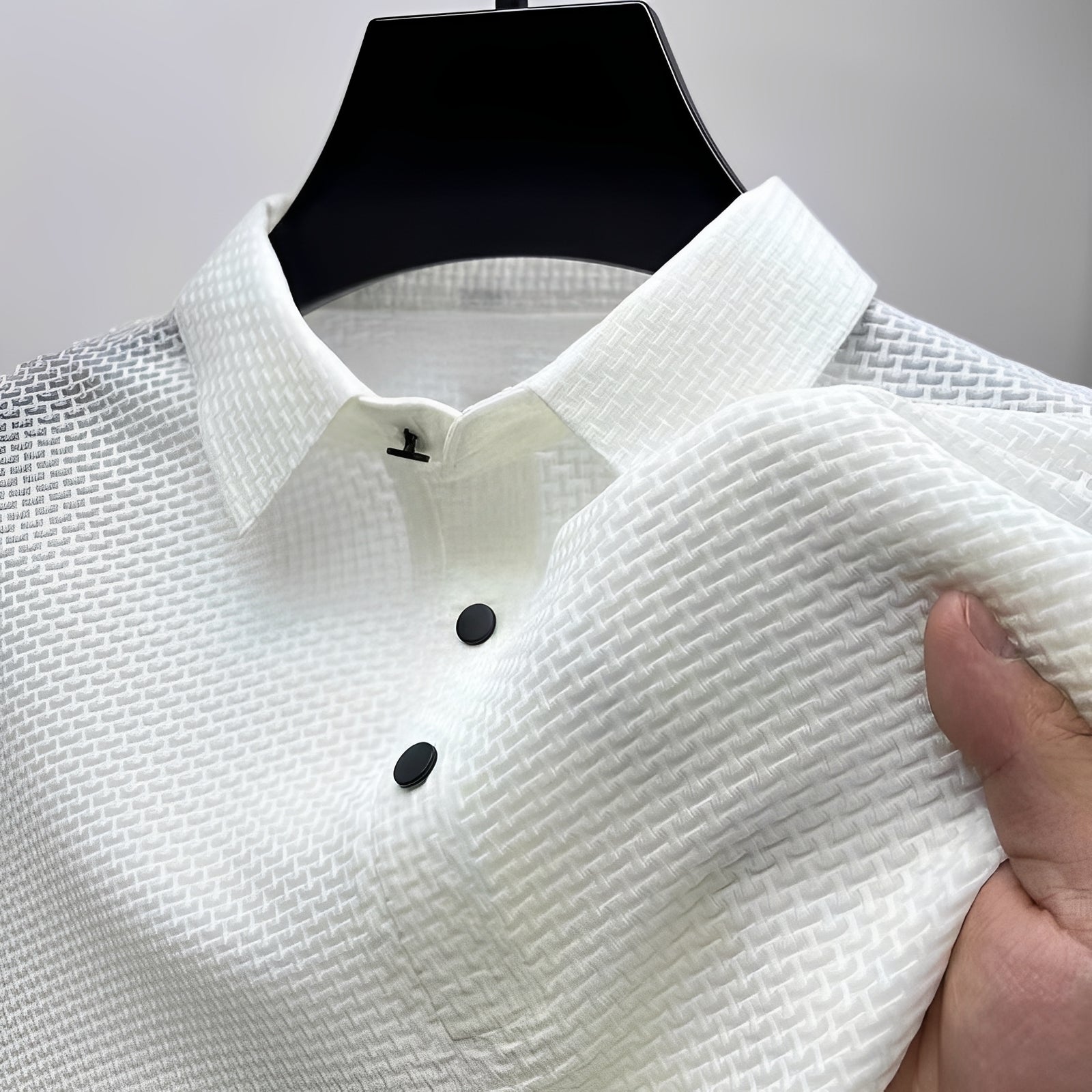 Stan - Stylish men's short-sleeve polo shirt
