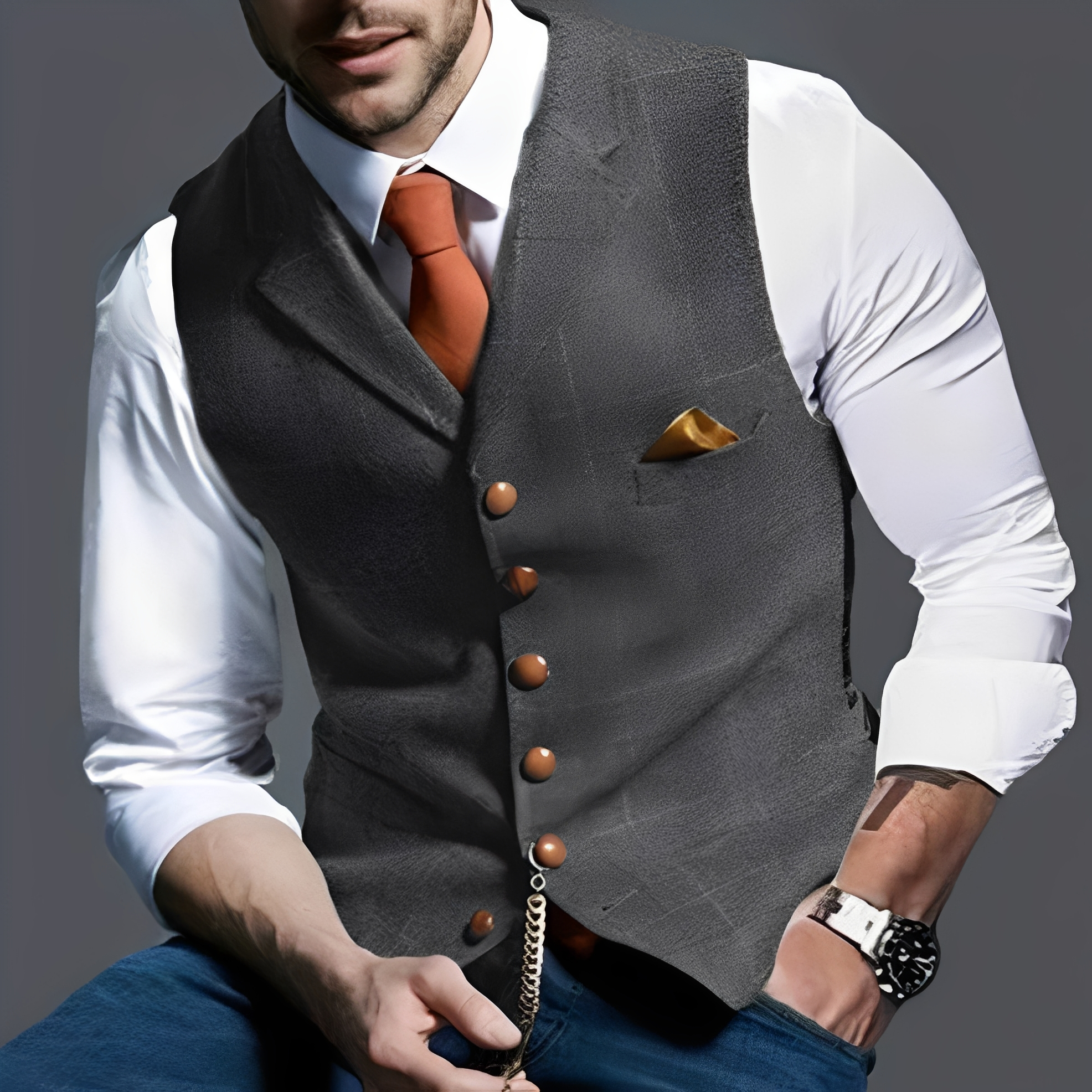 Royen - Refined and Luxurious Vest for Men