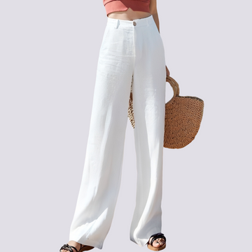 Nellie - Comfortable Loose Wide-Leg Pants