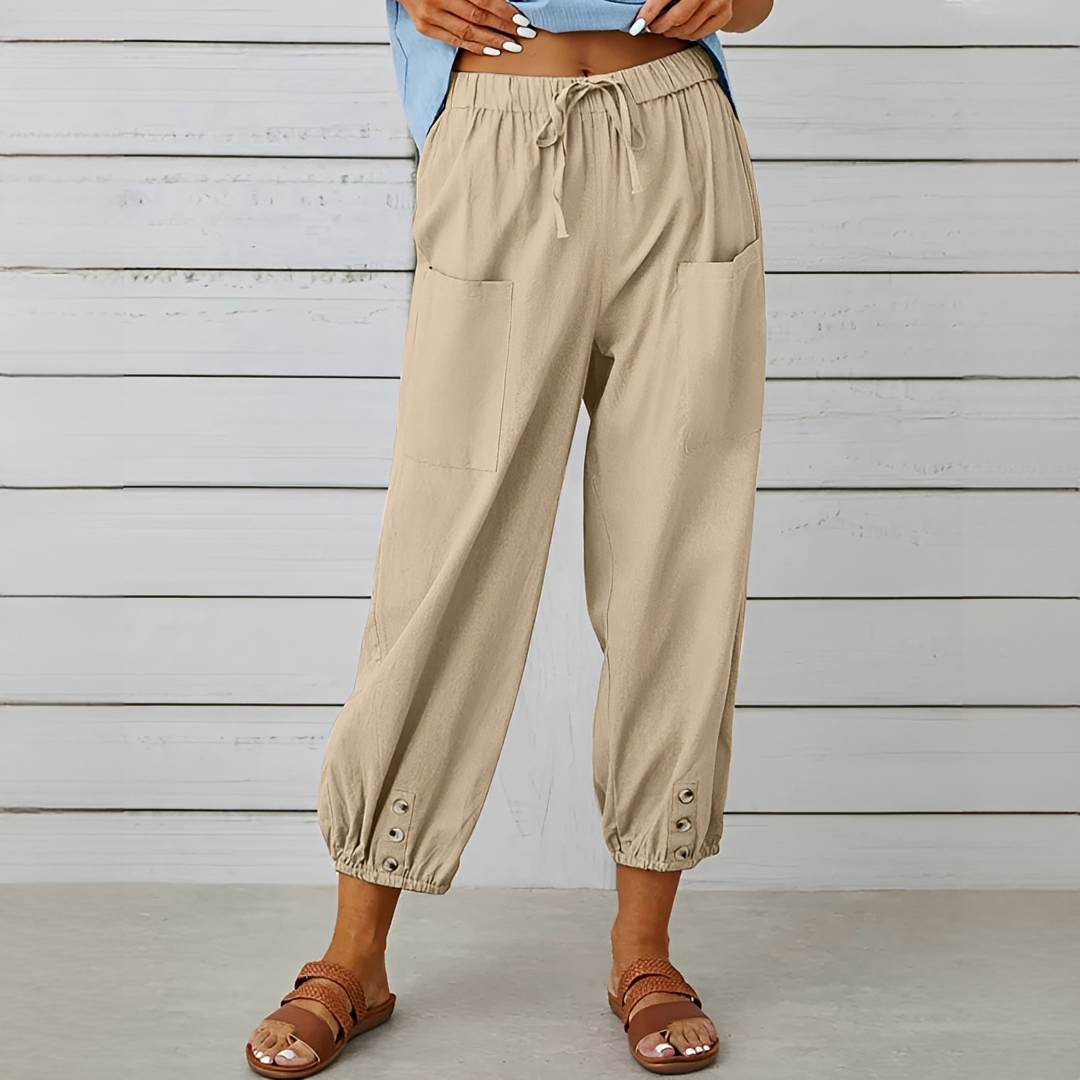 Scarlett - Relaxed Drawstring Pants