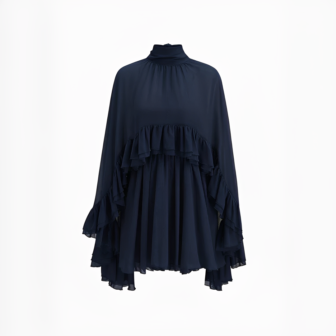Zhuchin - Fashionable dress with ruffles