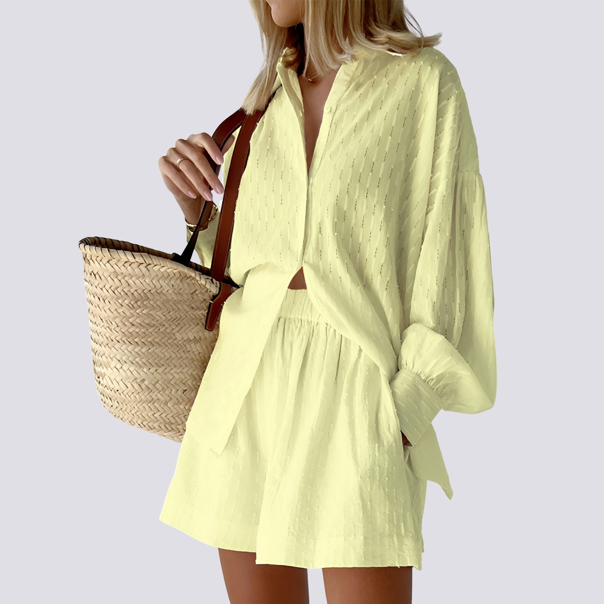 Patricia - Chic, loose two-piece set for women