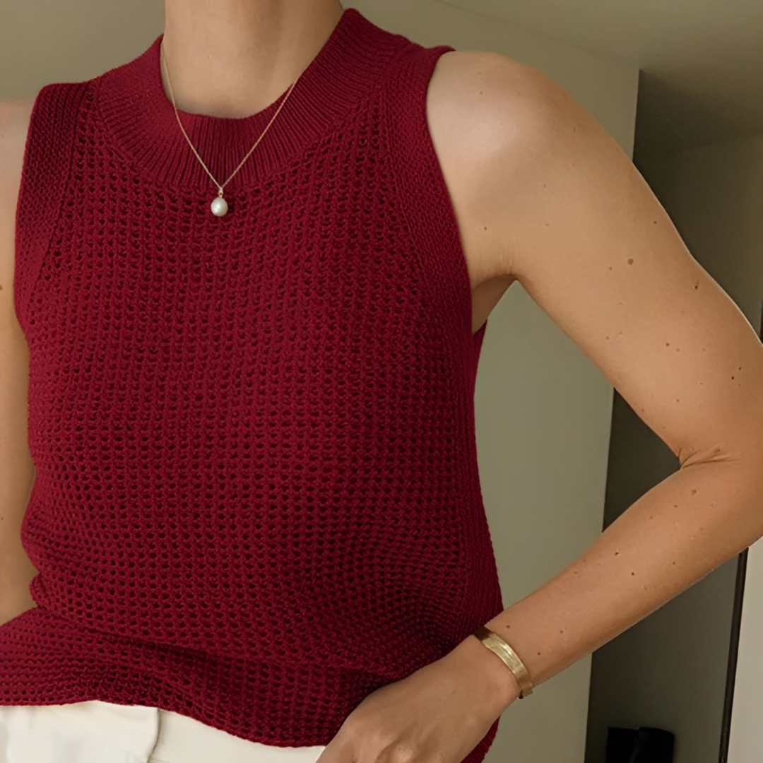 Carmilla - Elegant sleeveless tops