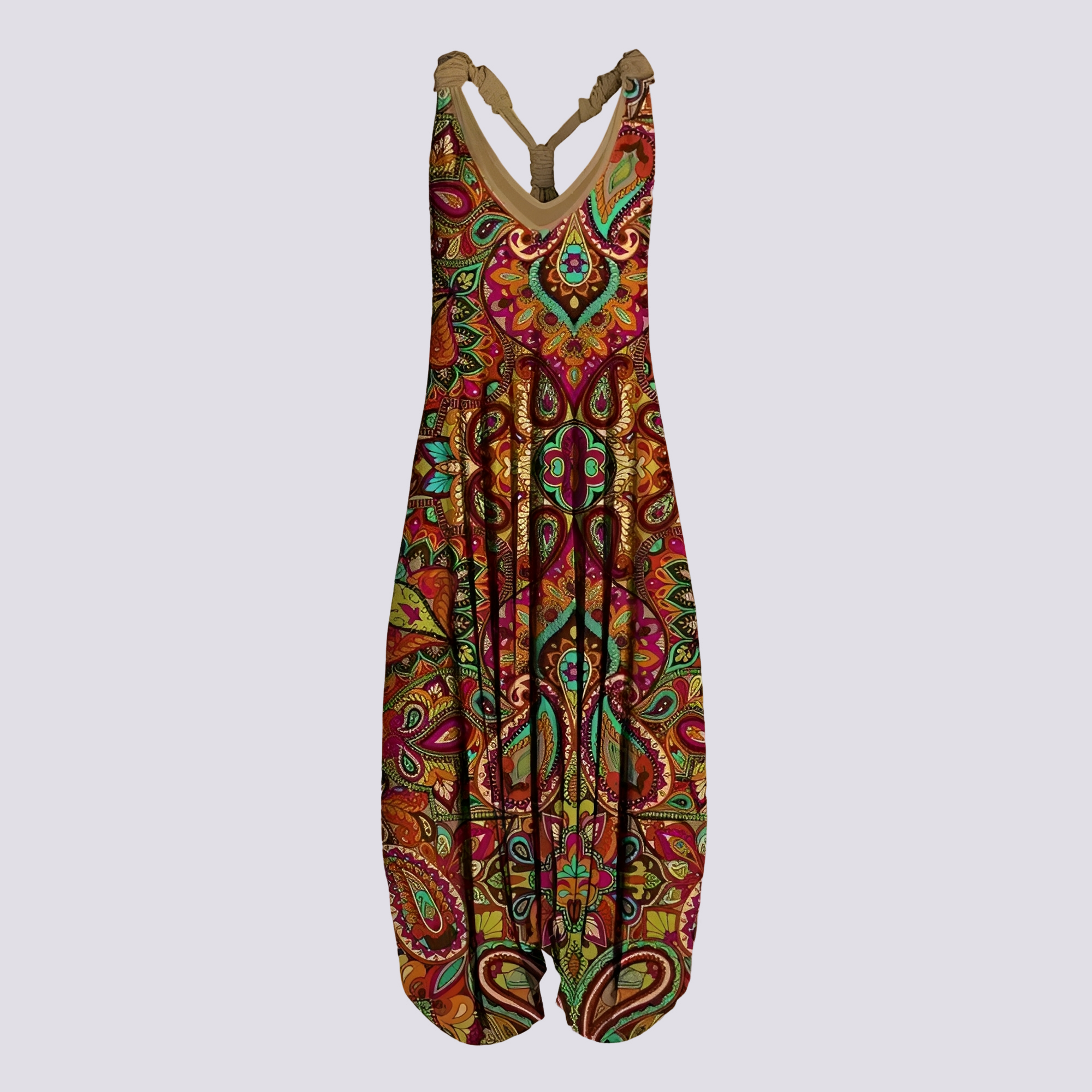 Jennifer - Relaxed Sleeveless Jumpsuit