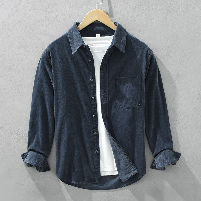 Samuel - Men's Casual Long Sleeve Overshirt