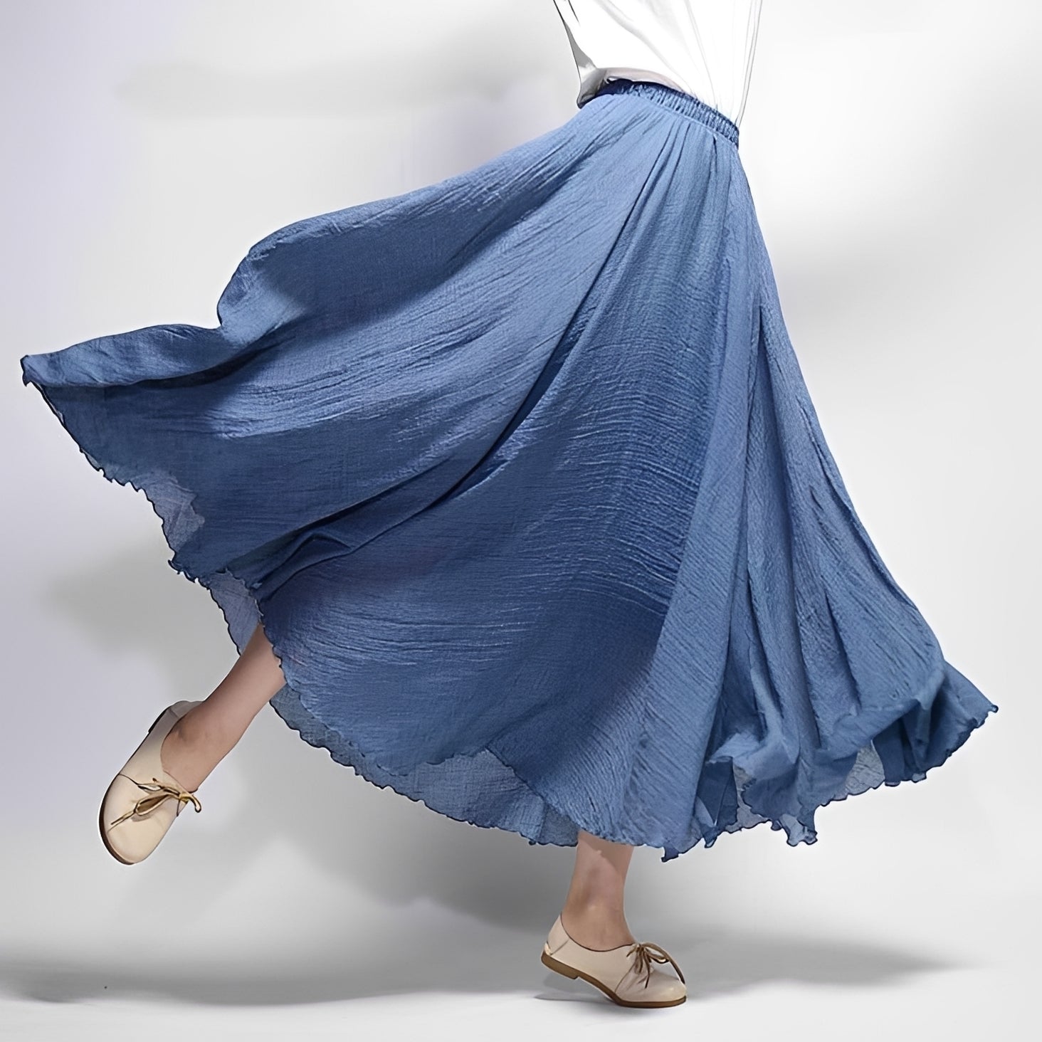 Alina - Bohemian Style Maxi Skirt