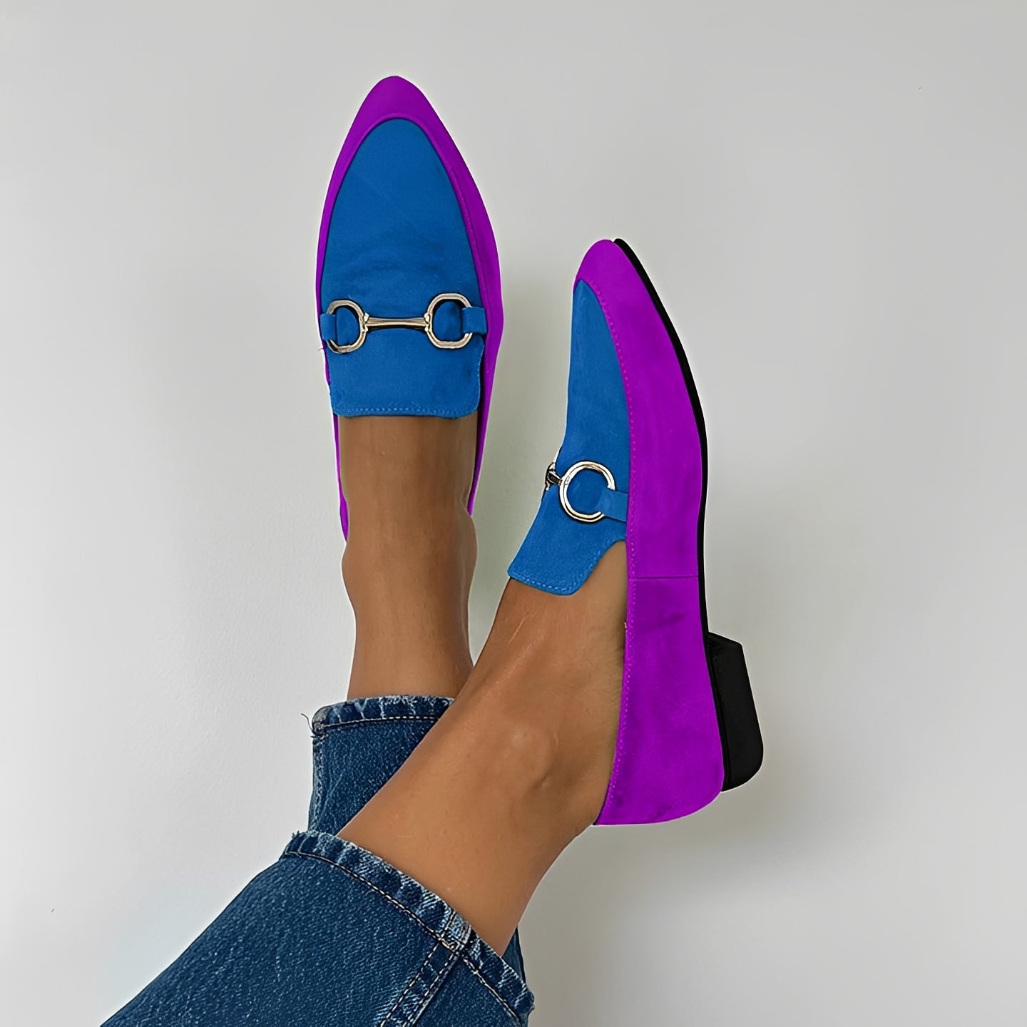 Vinnie - Stylish Bold Pointed Loafers