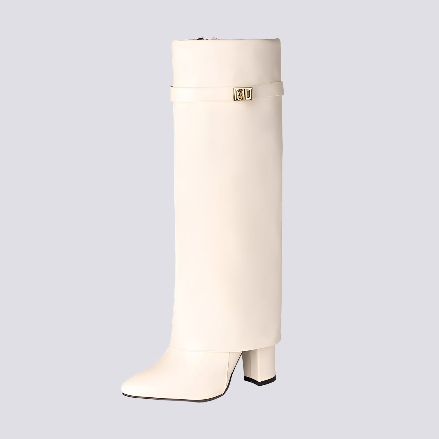 Jacqueline - Trendy Boots with Chunky Heel