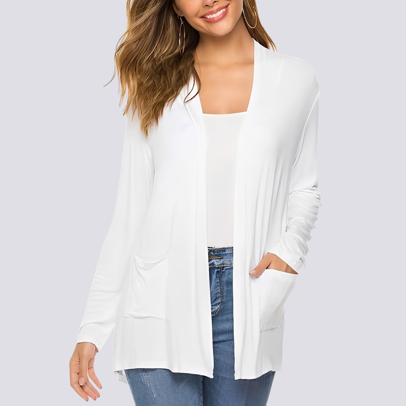 Bertha - Casual Long-sleeve Cardigan