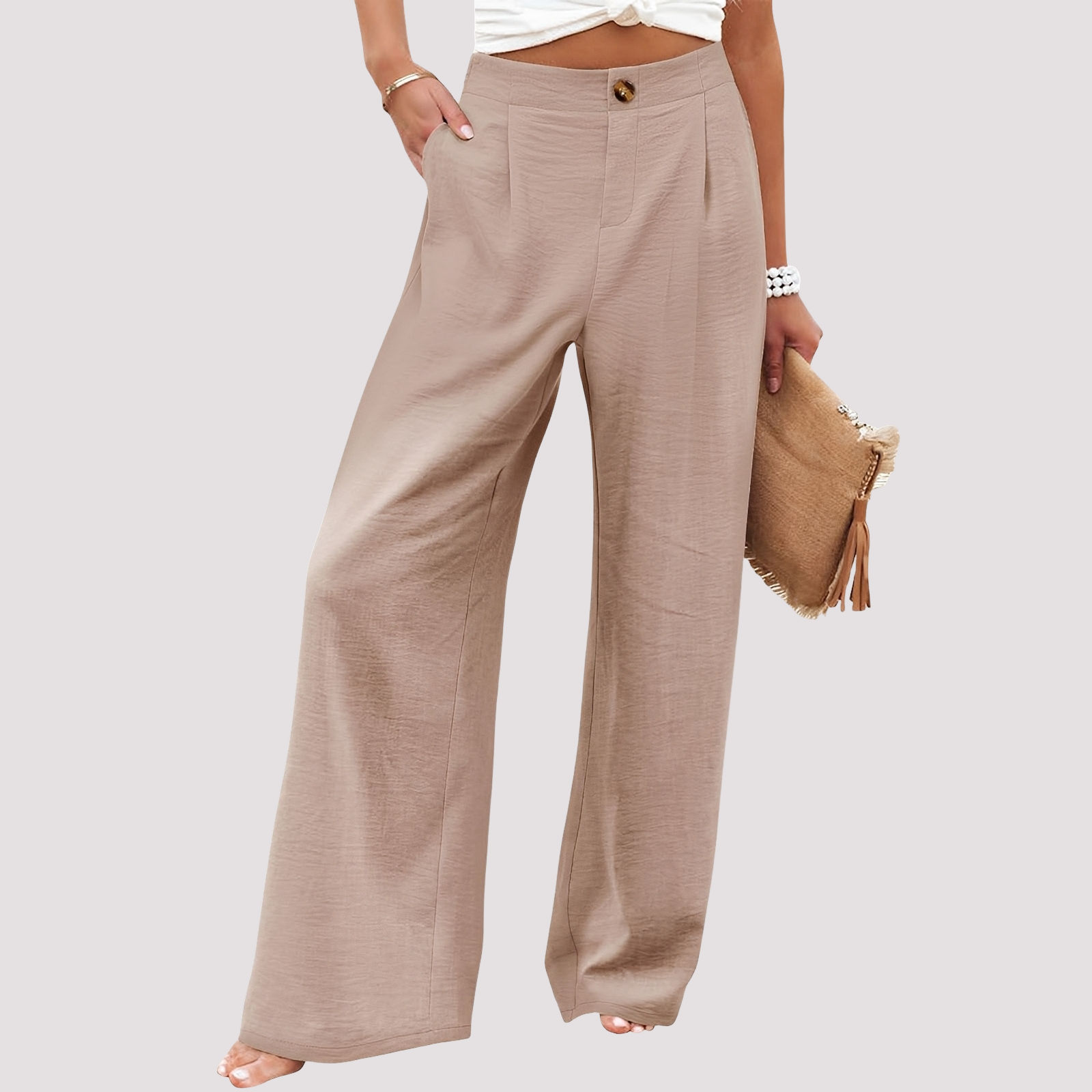 Helen - Women's casual wide-leg pants