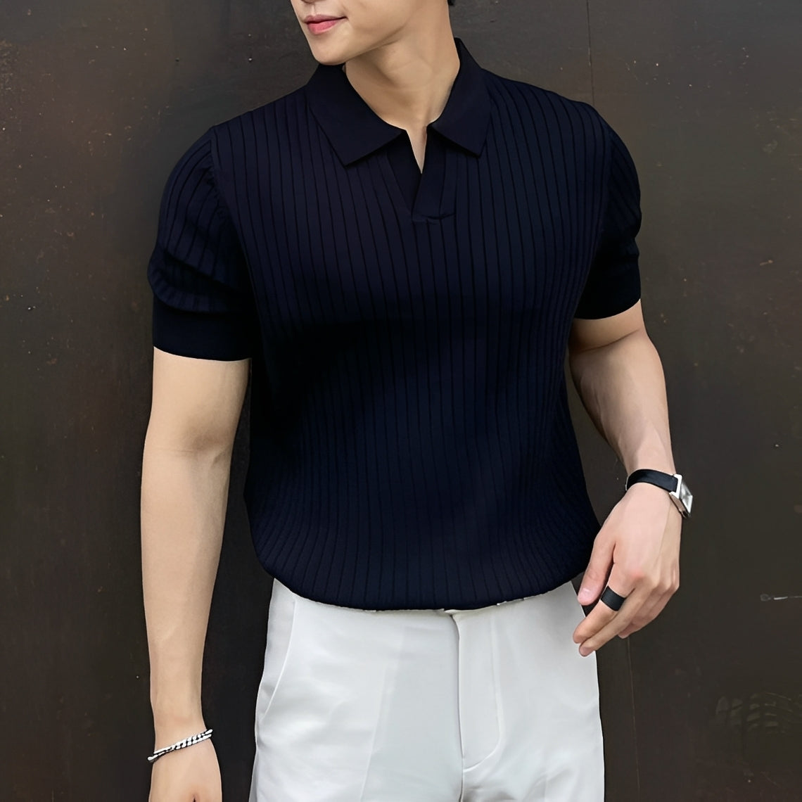 Melvin - Men's Casual Short-Sleeve Polo Shirt