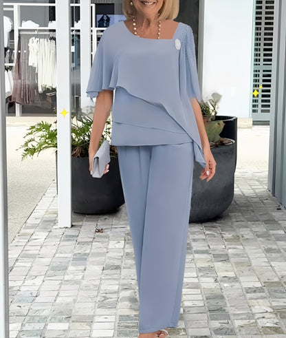 Leah - Elegant, Loose-Fitting Two-Piece Set for Women