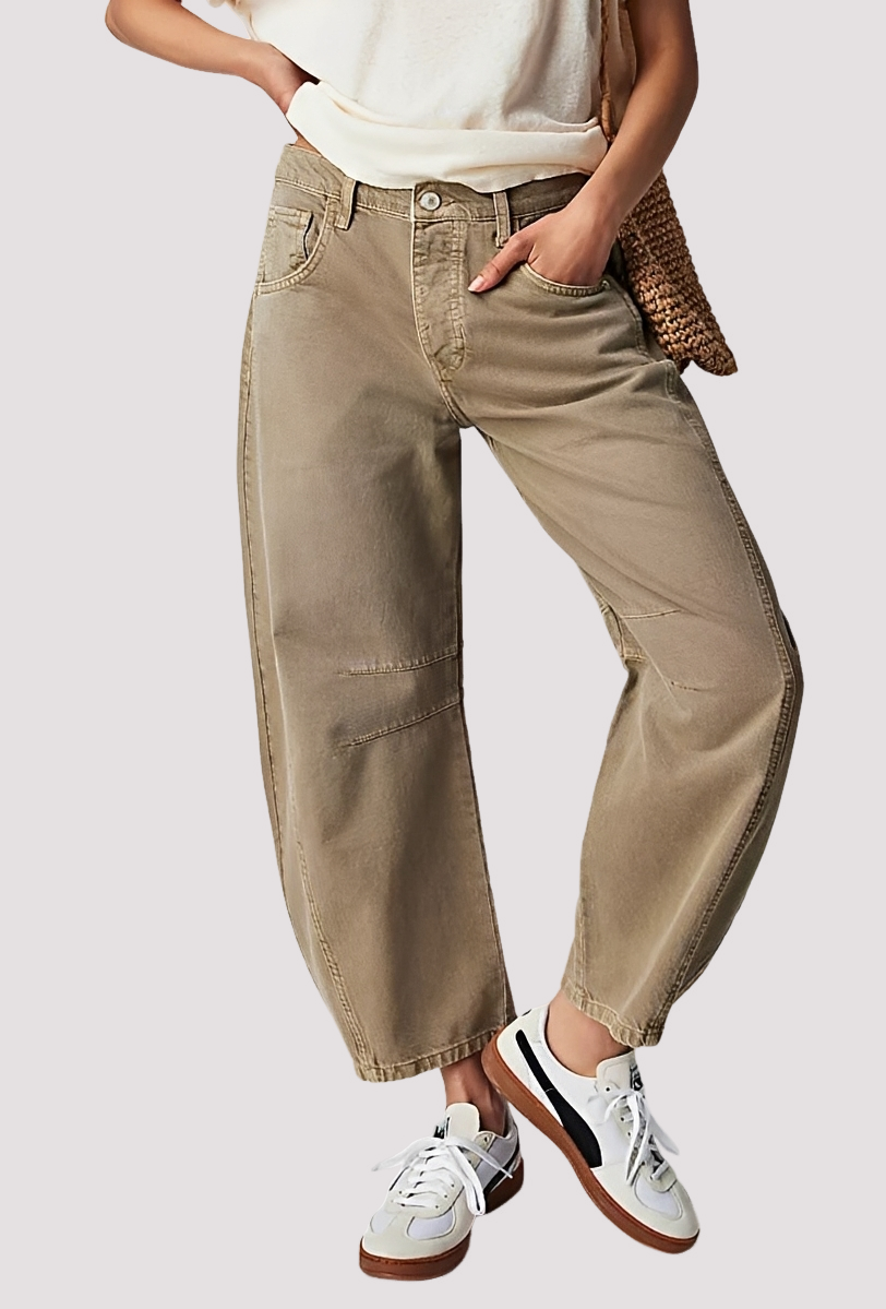 Kendra - Trendy Wide Leg Trousers