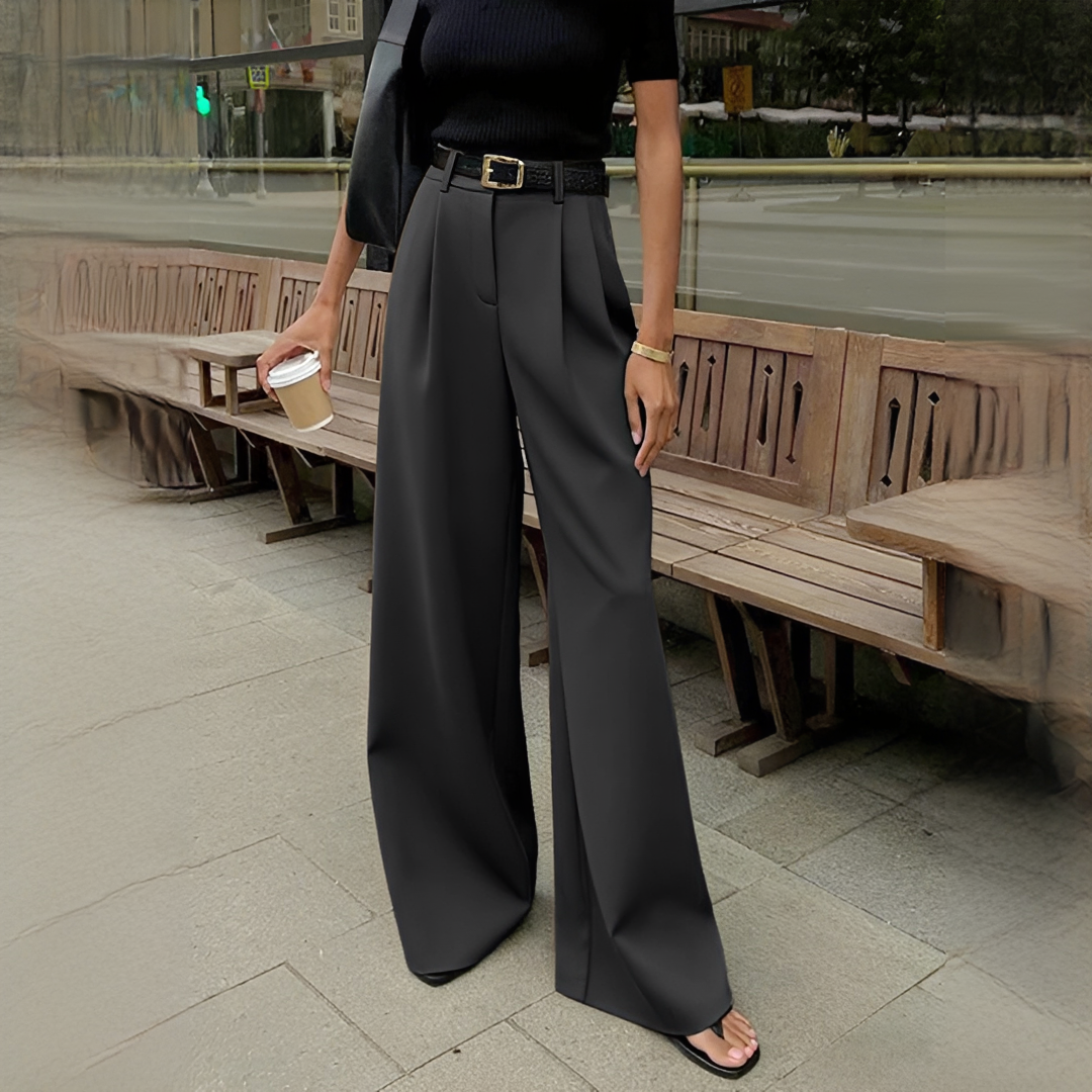 Blaine - Stylish wide leg pants