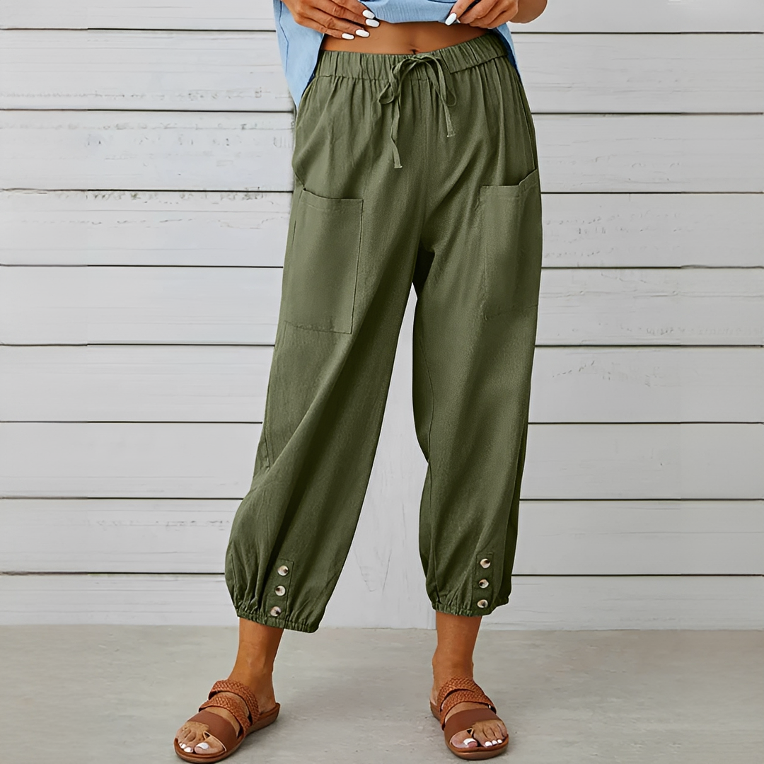 Scarlett - Relaxed Drawstring Pants