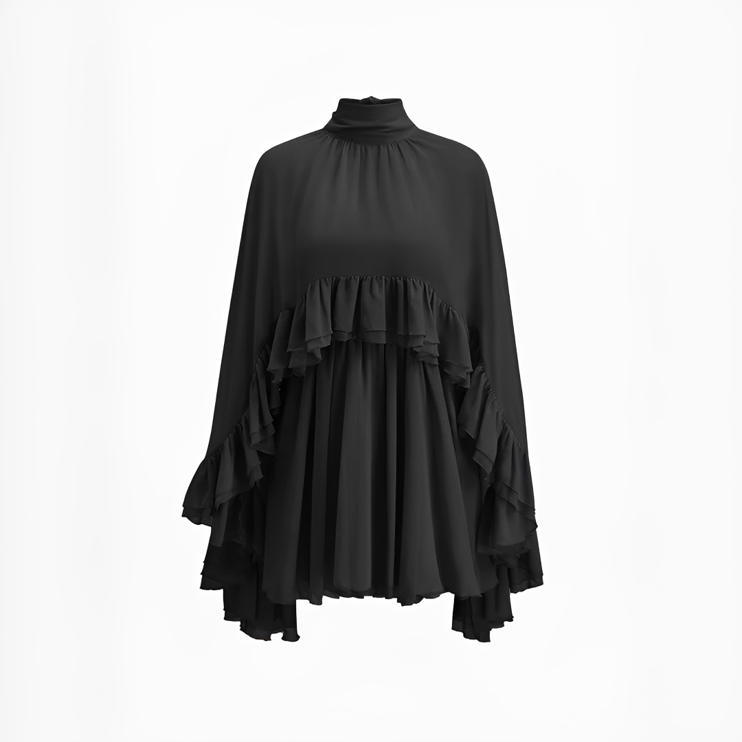 Zhuchin - Fashionable dress with ruffles