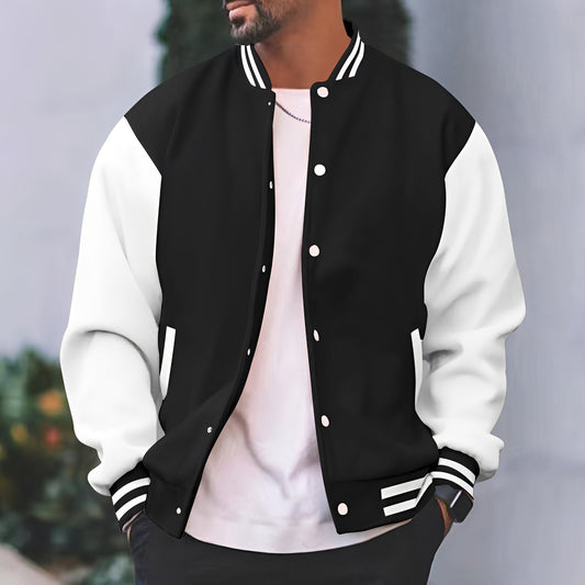 Greg - Men's stylish, loose-fit bomber jacket