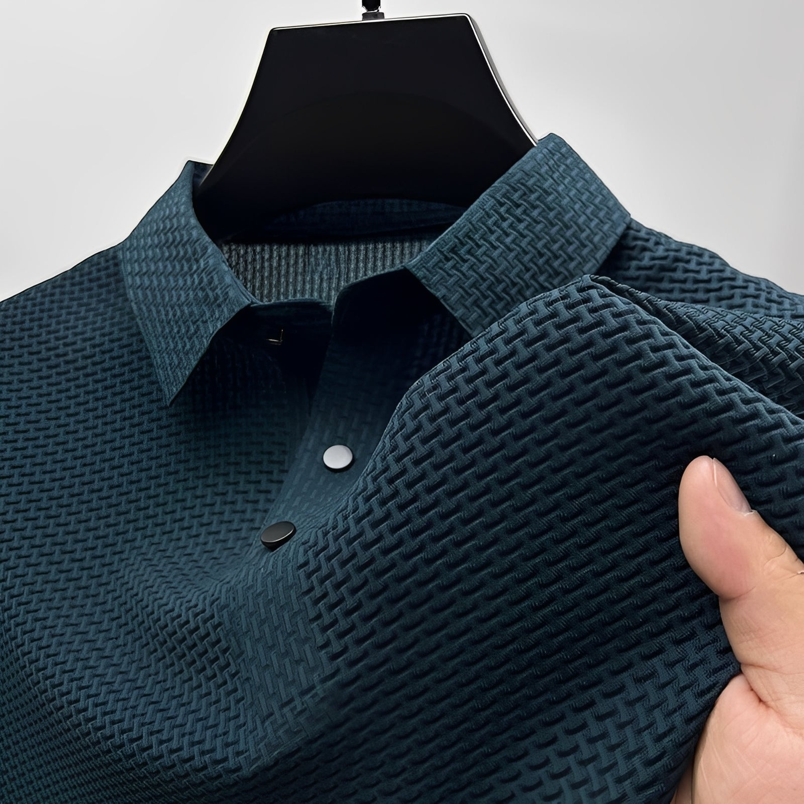 Stan - Stylish men's short-sleeve polo shirt