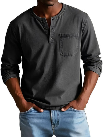 Steve - Men's casual long-sleeve shirt