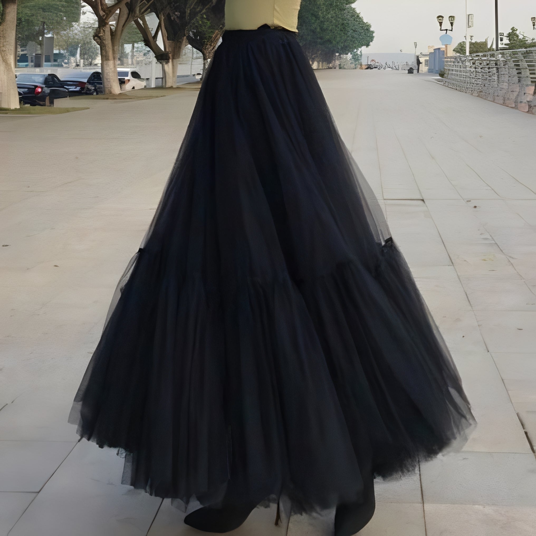 Madeline - Women’s Fashionable Ruffle Skirt