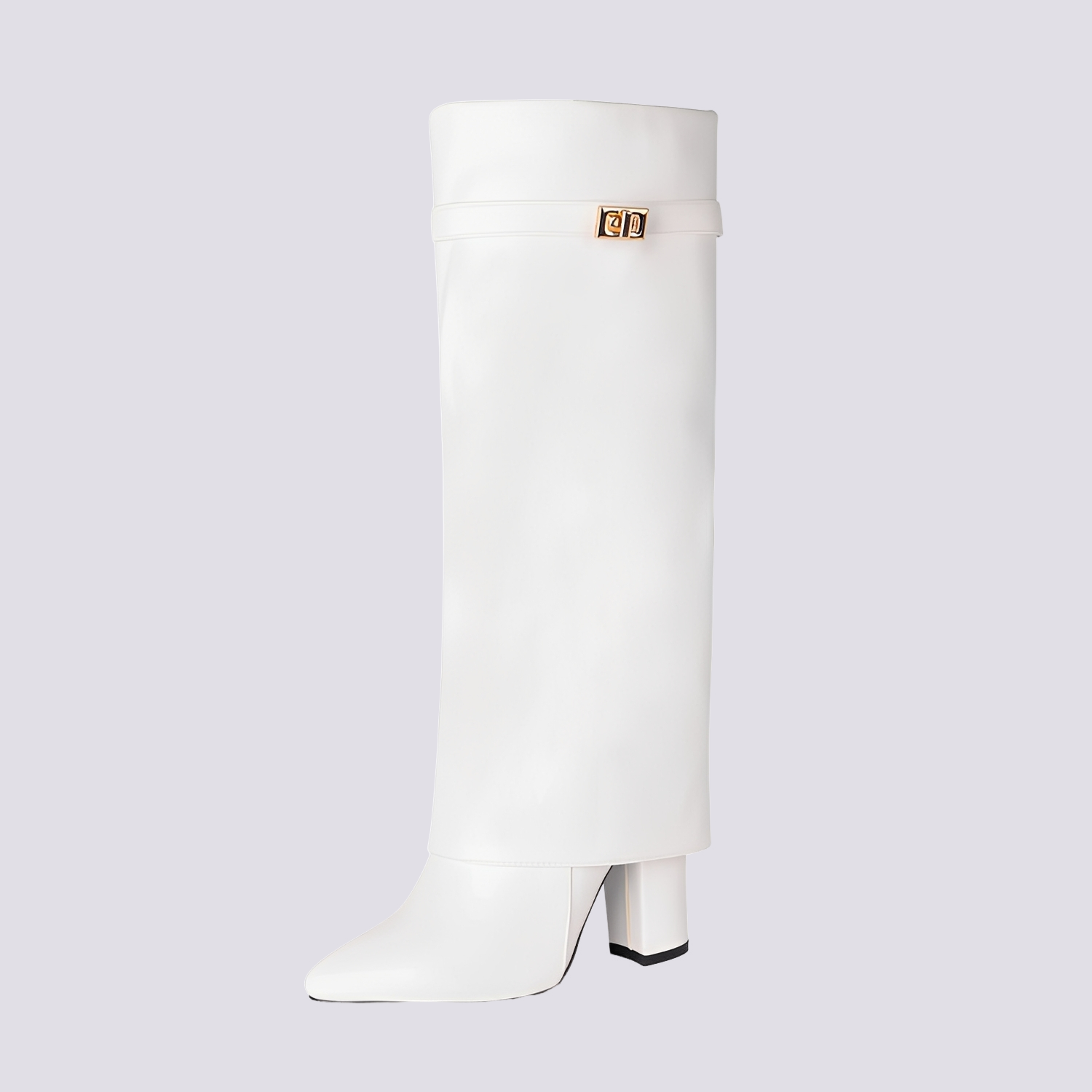 Jacqueline - Trendy Boots with Chunky Heel