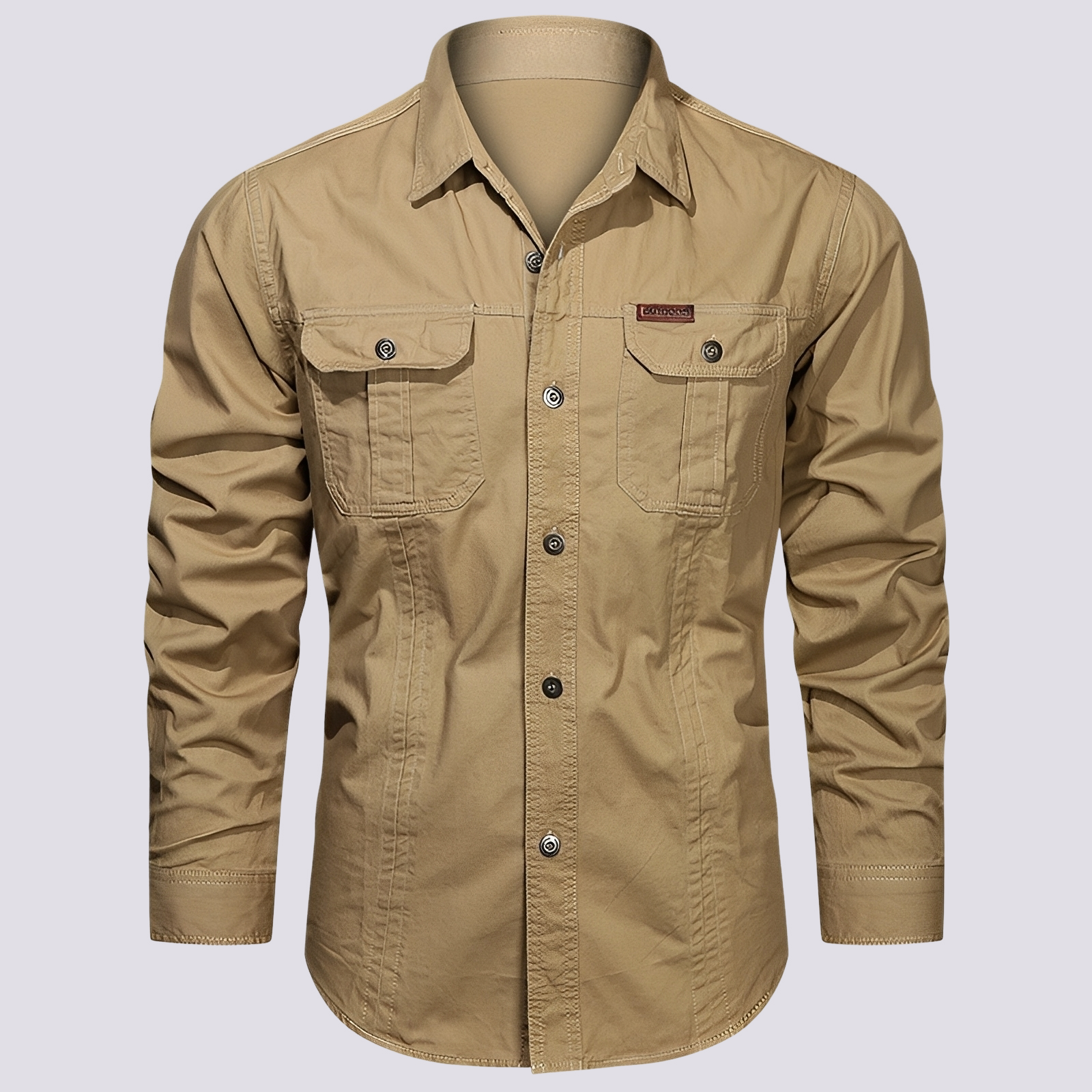 Franklin - Casual Long-sleeved Shirt