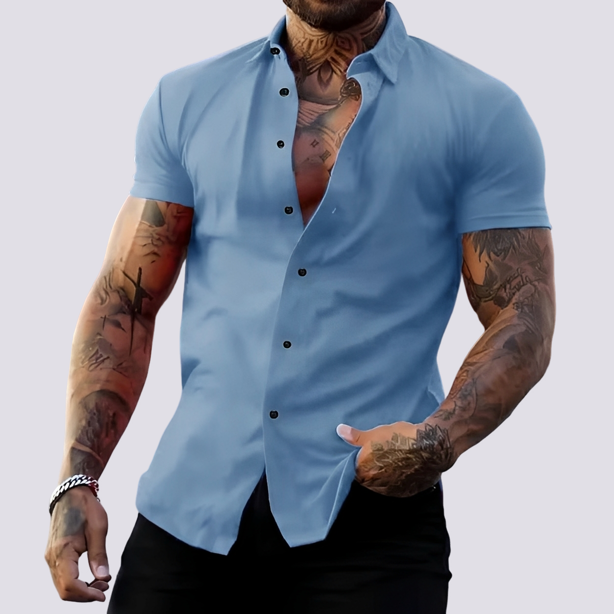 Lukas - Stretch Collar Shirt