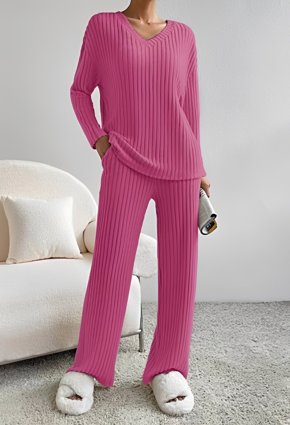 Niki - Striped Relaxed Outfit Set