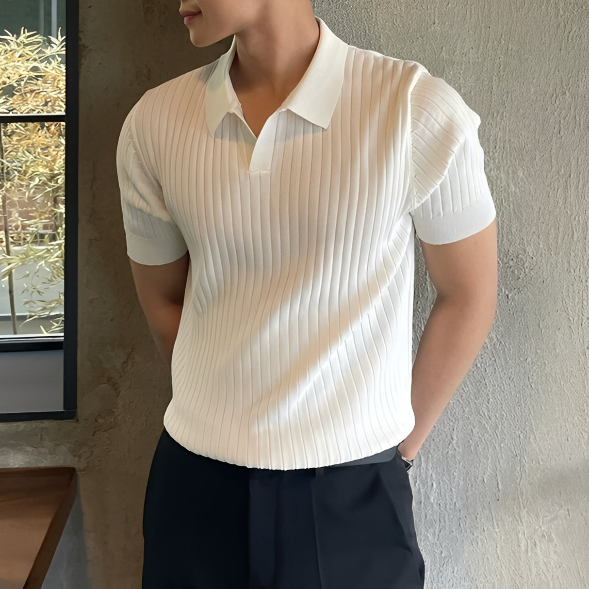 Melvin - Men's Casual Short-Sleeve Polo Shirt