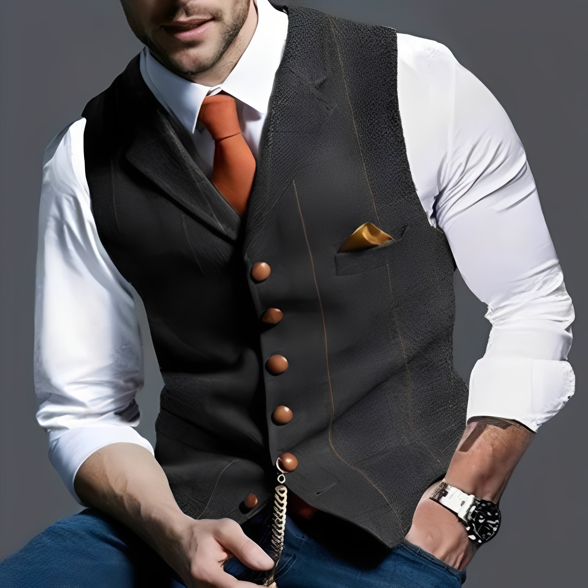 Royen - Refined and Luxurious Vest for Men