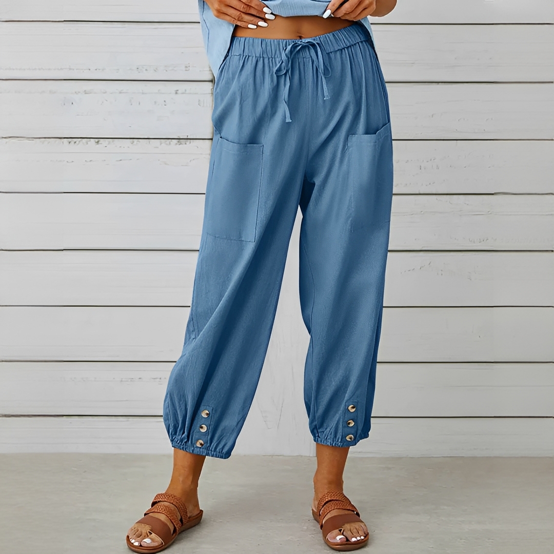 Scarlett - Relaxed Drawstring Pants