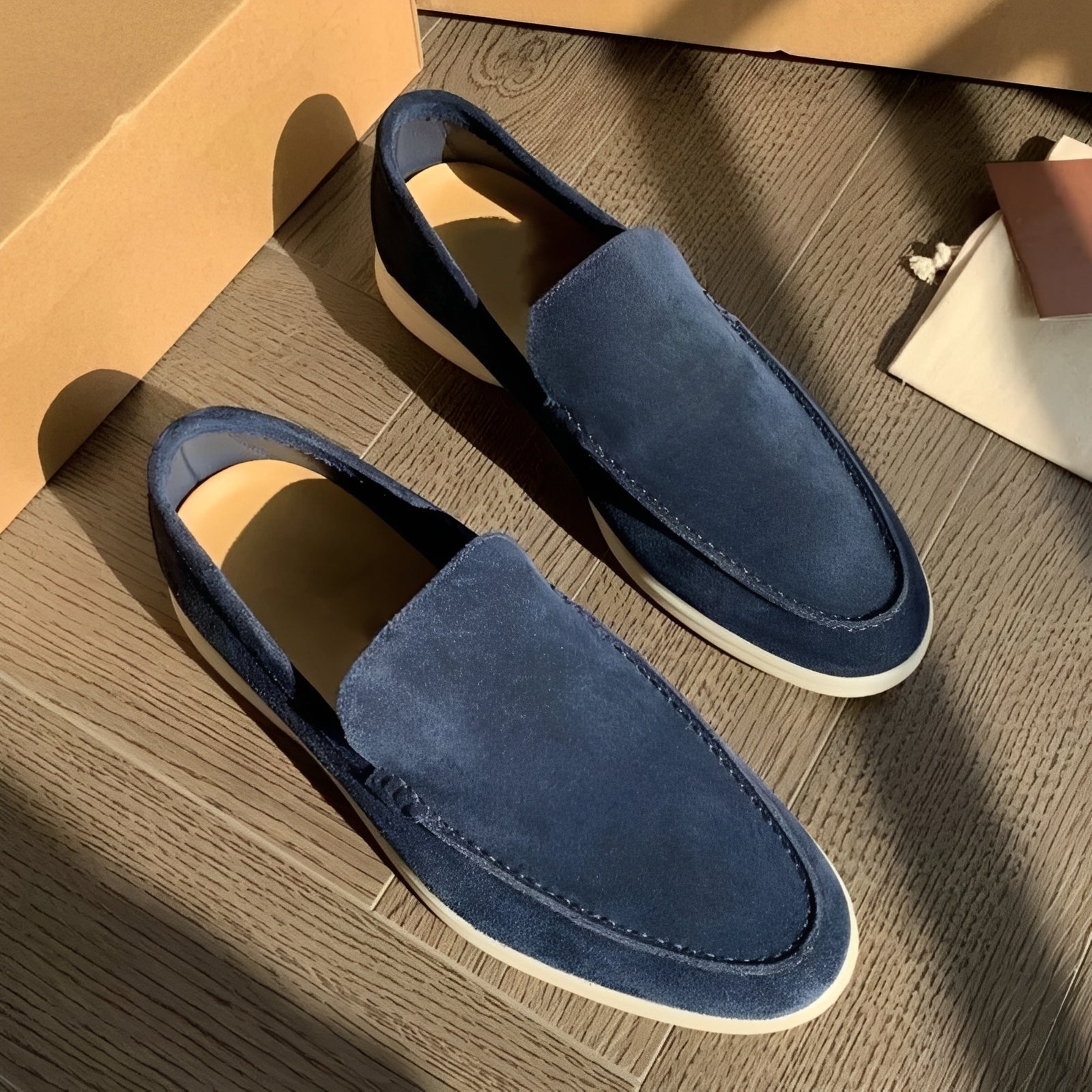 Lester - Men's trendy loafers, ideal for summer