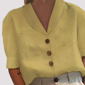 Mariyah - Chic V-Neck Blouse