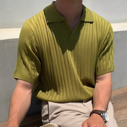 Melvin - Men's Casual Short-Sleeve Polo Shirt