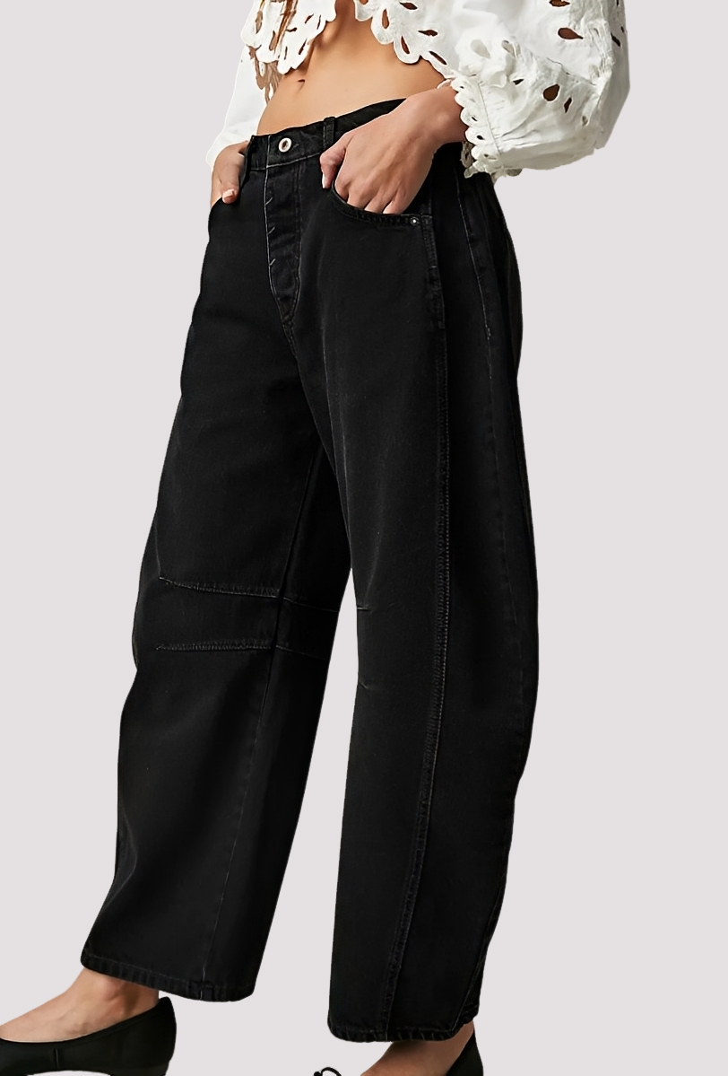 Kendra - Trendy Wide Leg Trousers